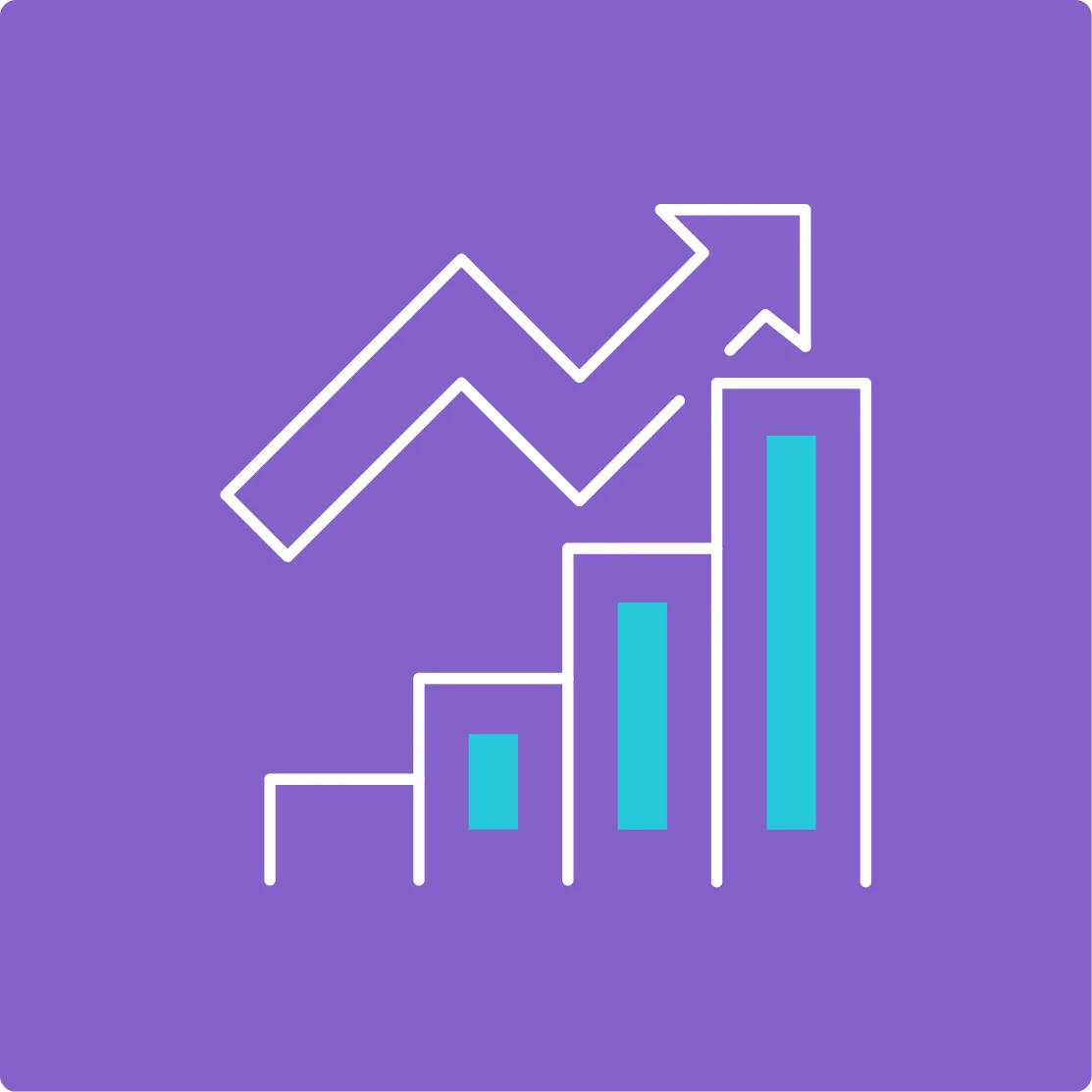 Financial efficiency illustration