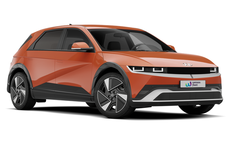 Orange Hyundai Ioniq