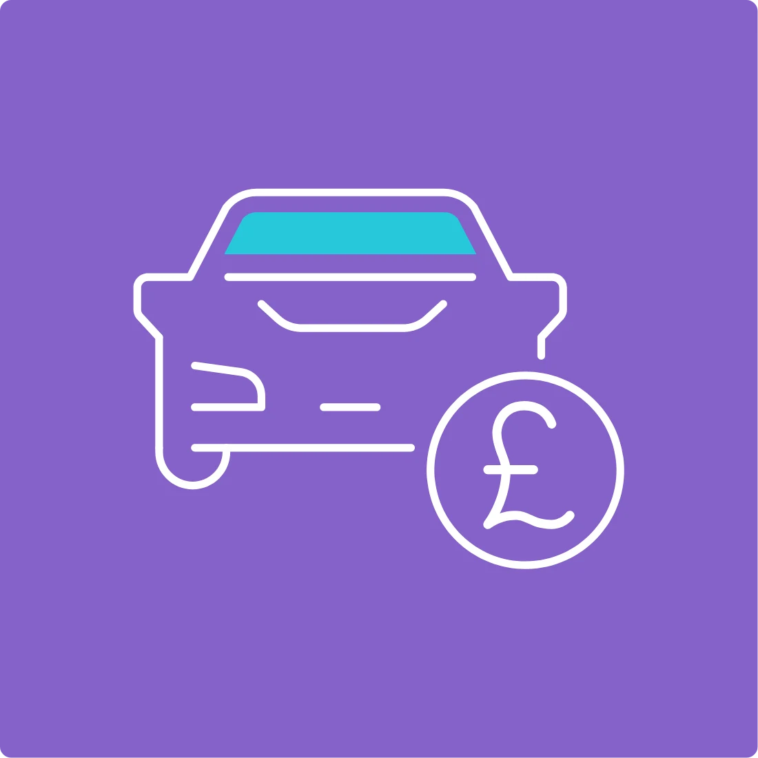 Rental cost efficiency icon