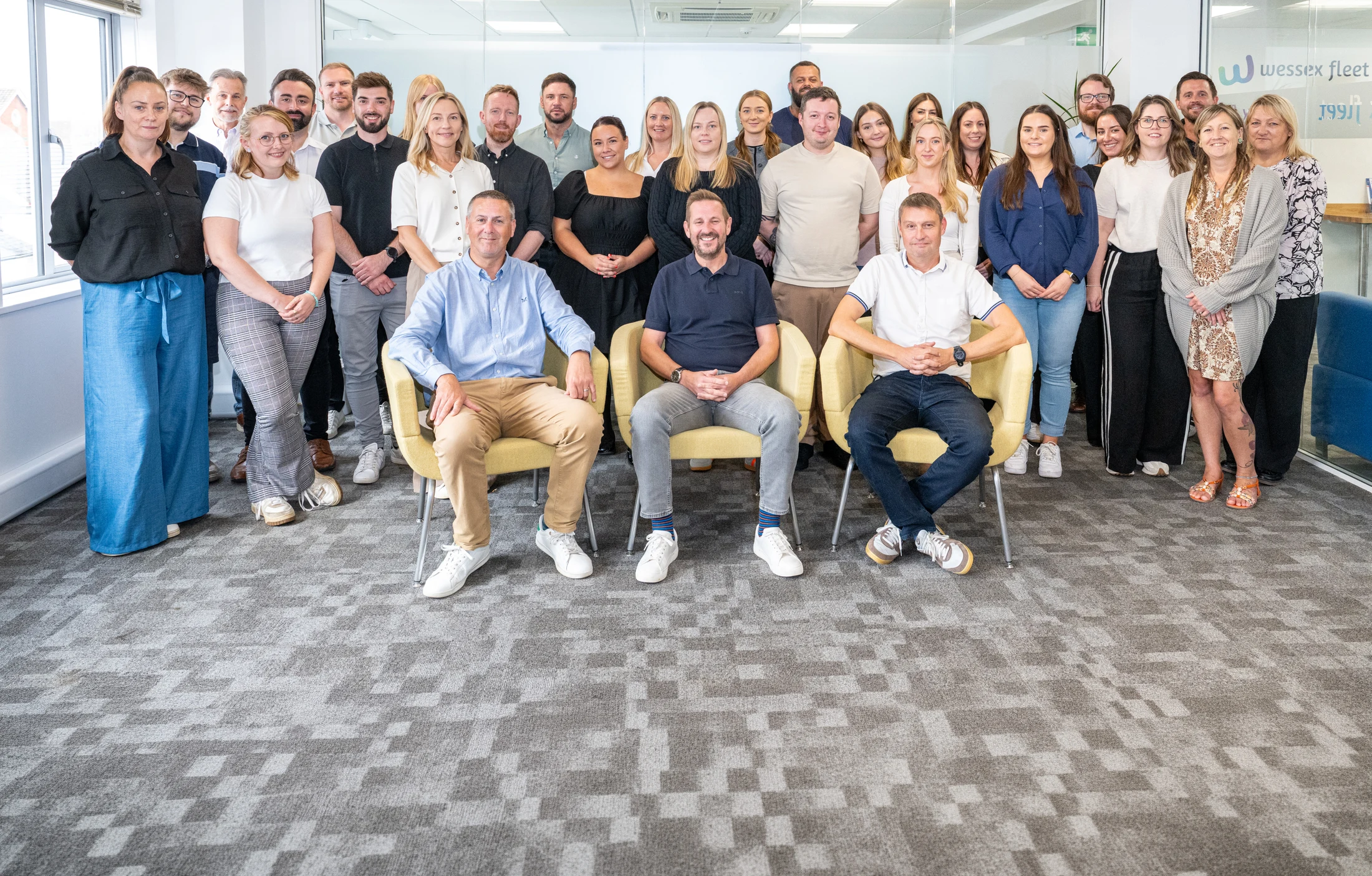 The Wessex Fleet team in their office